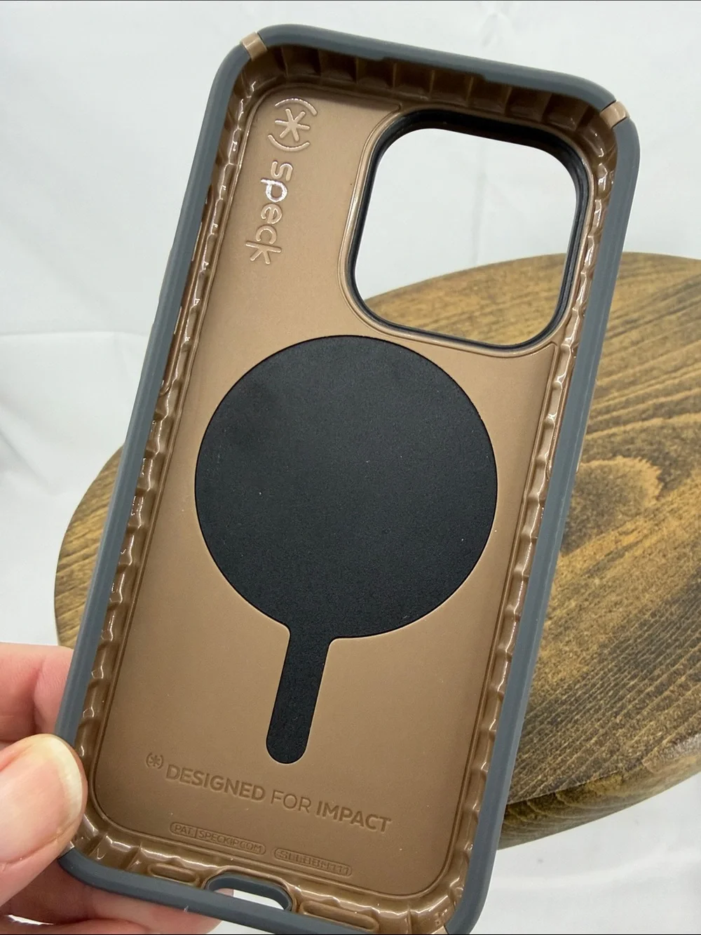 case-mate clear textured